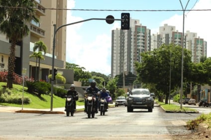Avenida Rachid Neder tem tráfego liberado após recomposição do asfalto danificado pela chuva - Foto: Divulgação/Prefeitura de CG