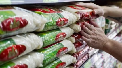 Arroz está entre os produtos que freou a elevação da cesta básica Foto: Planeta Arroz