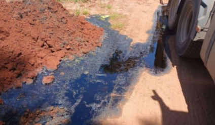 Empresa responsável pelo material foi multada Foto: MPMS