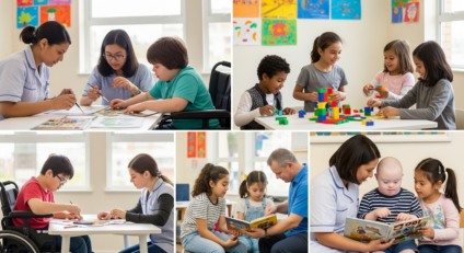 Fachada da Prefeitura de Campo Grande com foco em serviço público e assistência social