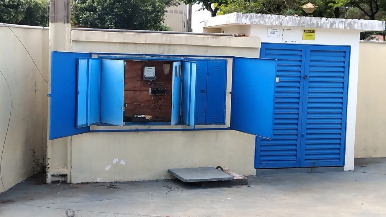 Ladrões furtaram estação da Sanesul duas vezes em 15 dias - Foto: Divulgação Ladrões furtaram estação da Sanesul duas vezes em 15 dias - Foto: Divulgação