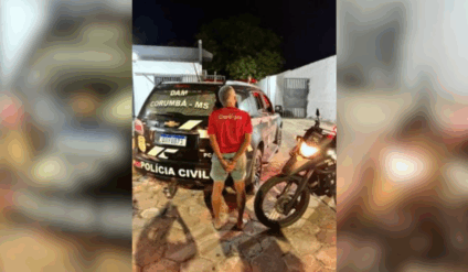 Homem apontado como responsável pelo crime Foto: PCMS