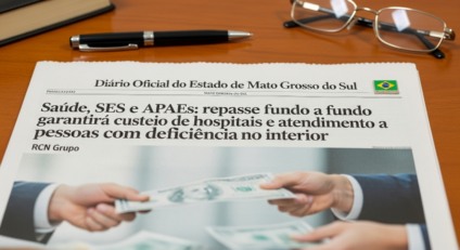 Documento oficial da Saúde de MS com repasses para APAE e municípios