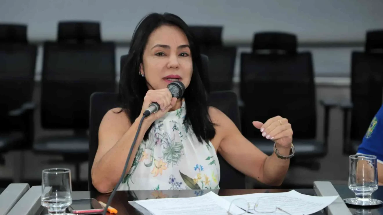 Márcia Hokama em audiência pública na Câmara Municipal de Campo Grande. Márcia Hokama em audiência pública na Câmara Municipal de Campo Grande.