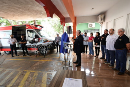 O material avaliado em R$ 170 mil foi entregue nesta quinta-feira (29) em uma solenidade acompanhada por profissionais da saúde. (Fotos: A. Frota)