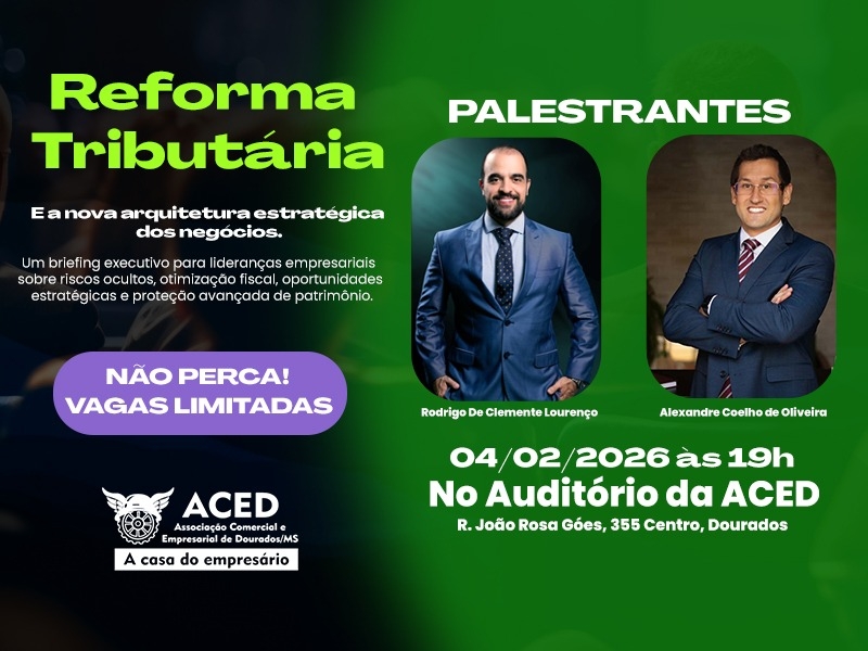 A proposta da ACED é oferecer informação de qualidade para que os empresários possam tomar decisões mais seguras. A proposta da ACED é oferecer informação de qualidade para que os empresários possam tomar decisões mais seguras.