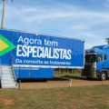 Carreta da Sa&uacute;de da Mulher zera fila de exames de mamografia em Tr&ecirc;s Lagoas