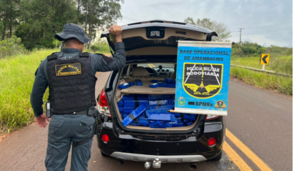 O motorista foi preso em flagrante Foto: Polícia Militar Rodoviária