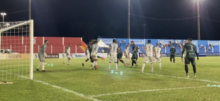 Pantanal sai na frente mas Corumbaense empata no segundo tempo - Foto: Arthur Ayres/Portal RCN67