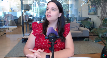 A  gerente do Bazar Tapetes, Letícia Martins, foi entrevistada desta segunda-feira (9) do quadro Vitrine de Negócios no Programa Microfone Aberto. (Foto: Reprodução)