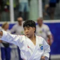 Detalhe tira vaga do karateca Thomas Ryu no Sul-Americano