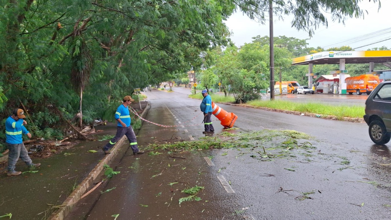 Defesa Civil coordena ações integradas e contabiliza dezenas de atendimentos. - Foto: Reprodução / PREFCG Defesa Civil coordena ações integradas e contabiliza dezenas de atendimentos. - Foto: Reprodução / PREFCG