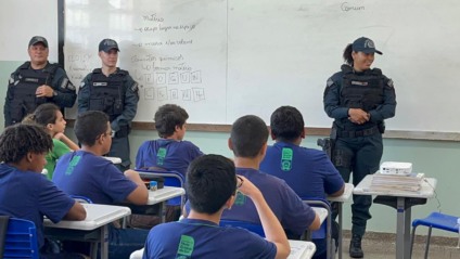 Ronda Escolar em Dourados foi retomada nesta quarta-feira (11). (Foto: Liziane Zarpelon)