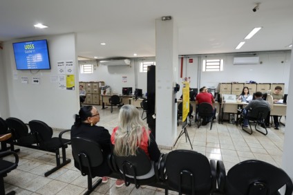 A Central de Atendimento ao Cidadão (CAC) funciona na área central da cidade para emissão de boletos e tirar dúvidas do contribuinte. (Foto: A. Frota)