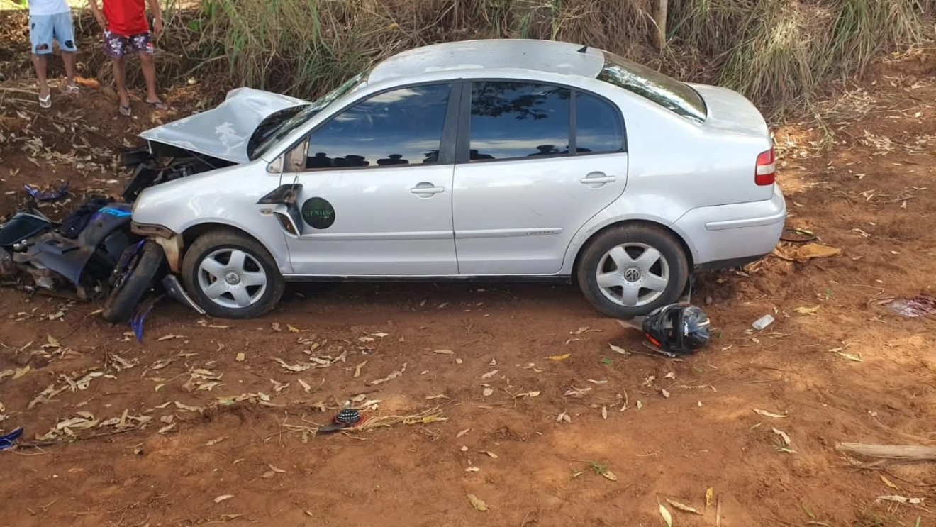 Jovem de Três Lagoas morre após carro atingir motocicleta na MS-377; cervejas foram encontradas no veículo Jovem de Três Lagoas morre após carro atingir motocicleta na MS-377; cervejas foram encontradas no veículo