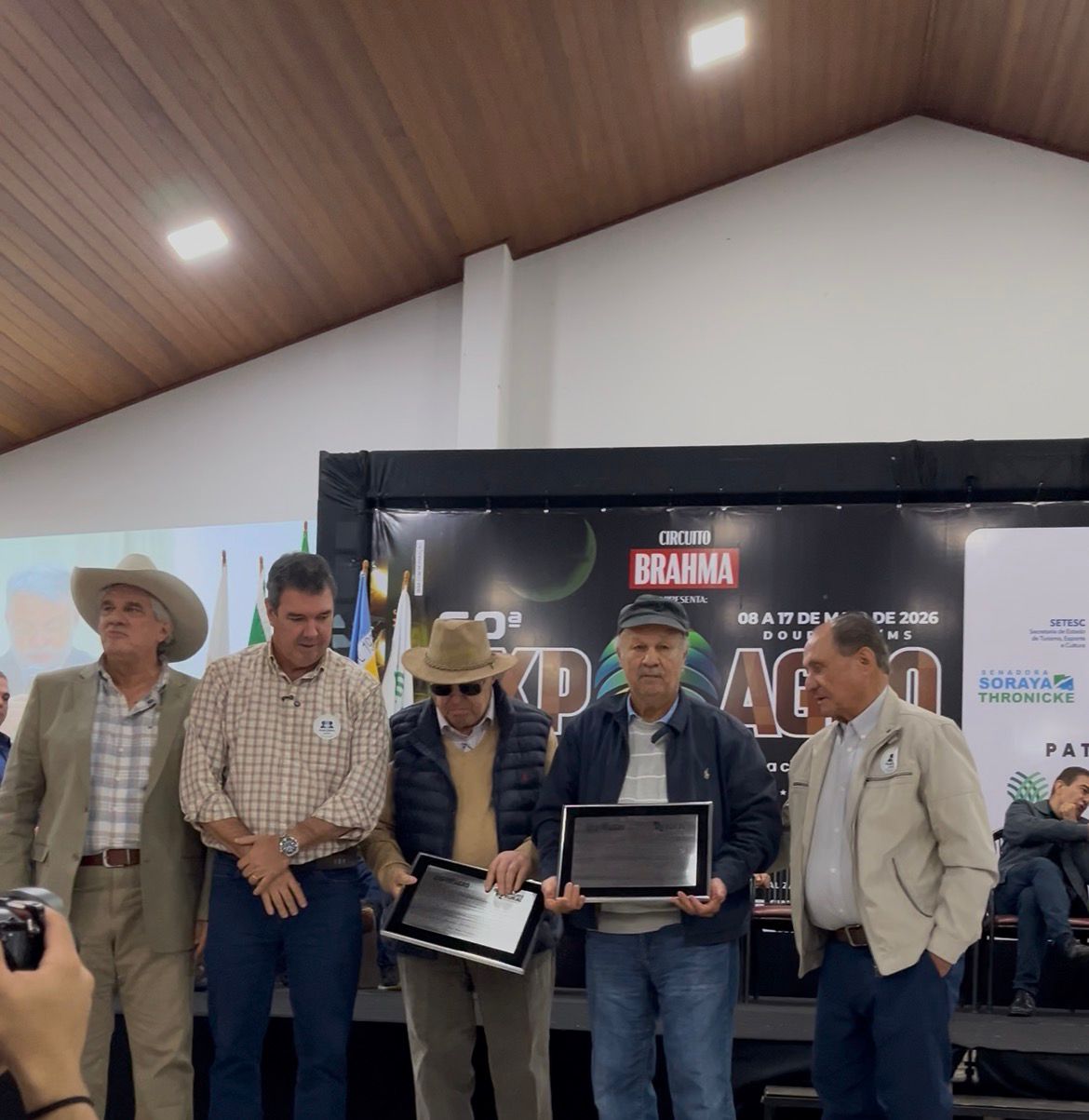 Na abertura oficial da Expoagro em Dourados, presidente do Sindicato Rural, destaca as principais novidades