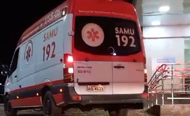 Homem ferido a faca é socorrido durante a madrugada e fica sob custódia policial em Três Lagoas