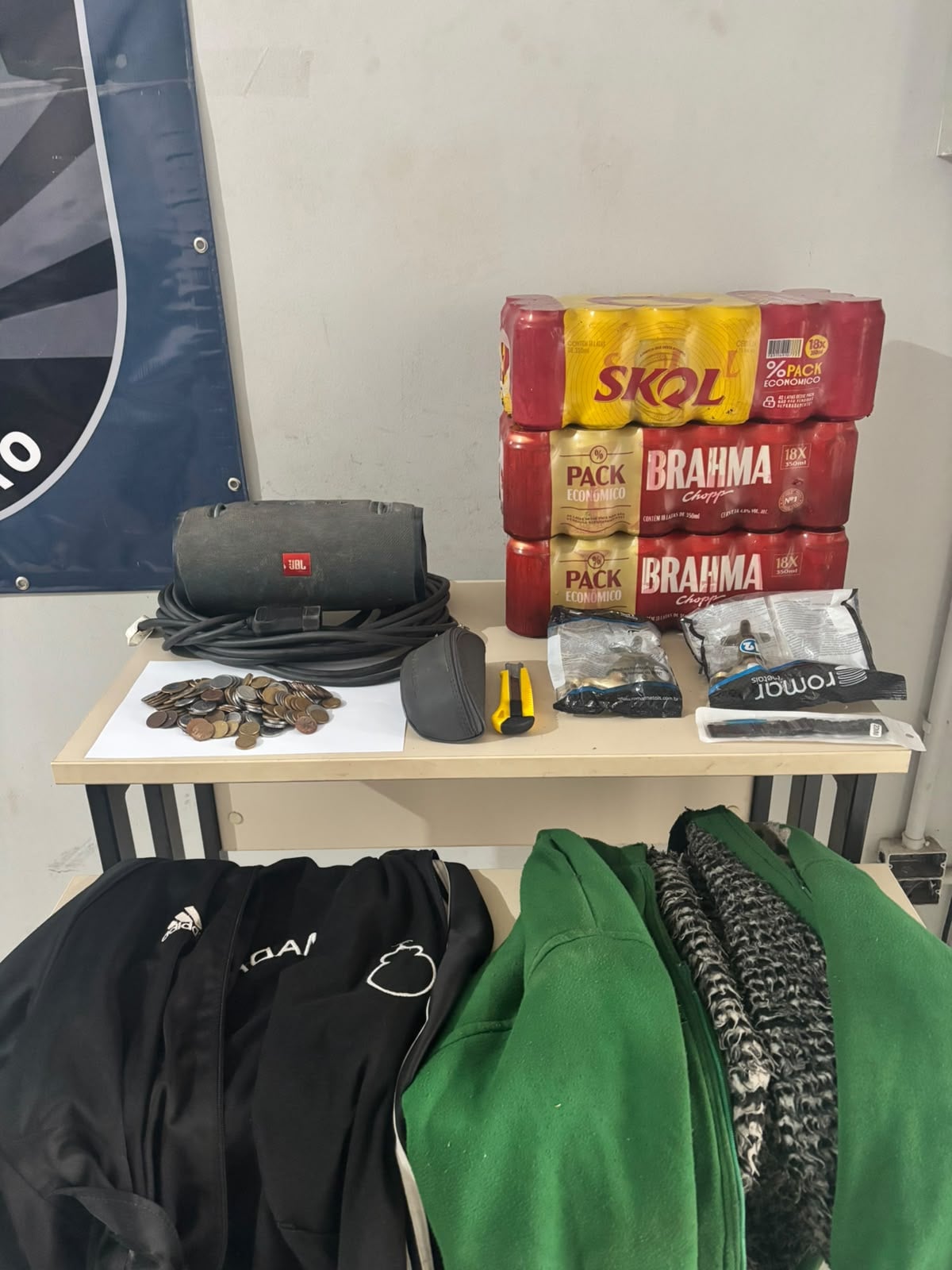 Homem é preso em flagrante pela Força Tática com objetos furtados de pastelaria em Três Lagoas