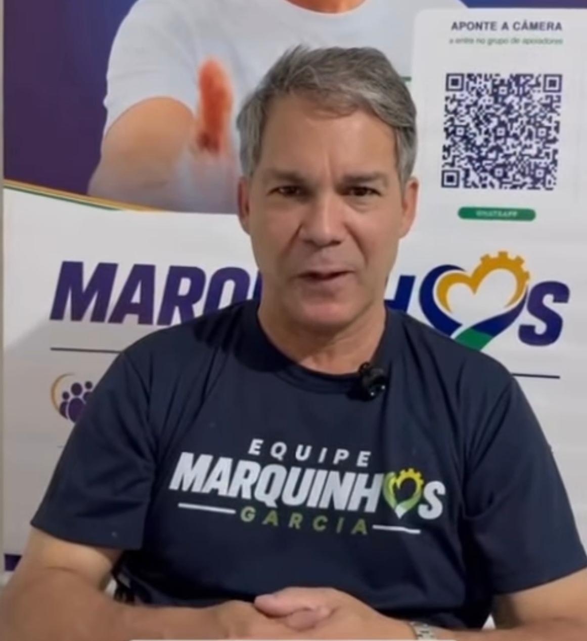 Marquinhos Garcia apresenta propostas para saúde pública e defende representação política de Paranaíba na Assembleia