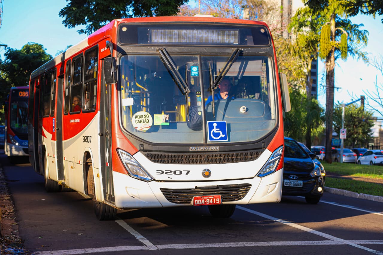 Transporte coletivo será gratuito em Campo Grande no domingo de eleição
