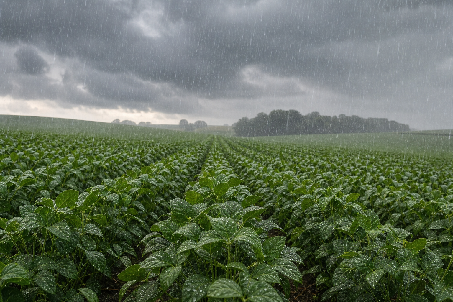 Chuva acima da média em Dourados exige cautela de produtores no início do plantio da soja
