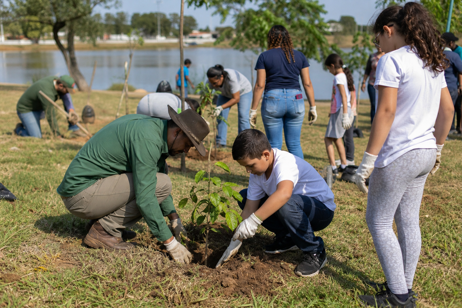Três Lagoas inicia programação da Semana da Árvore com plantio na Lagoa Maior