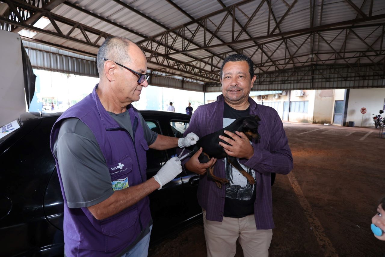 Dourados mobiliza cinco pontos de vacinação antirrábica nesta sexta-feira para cães e gatos