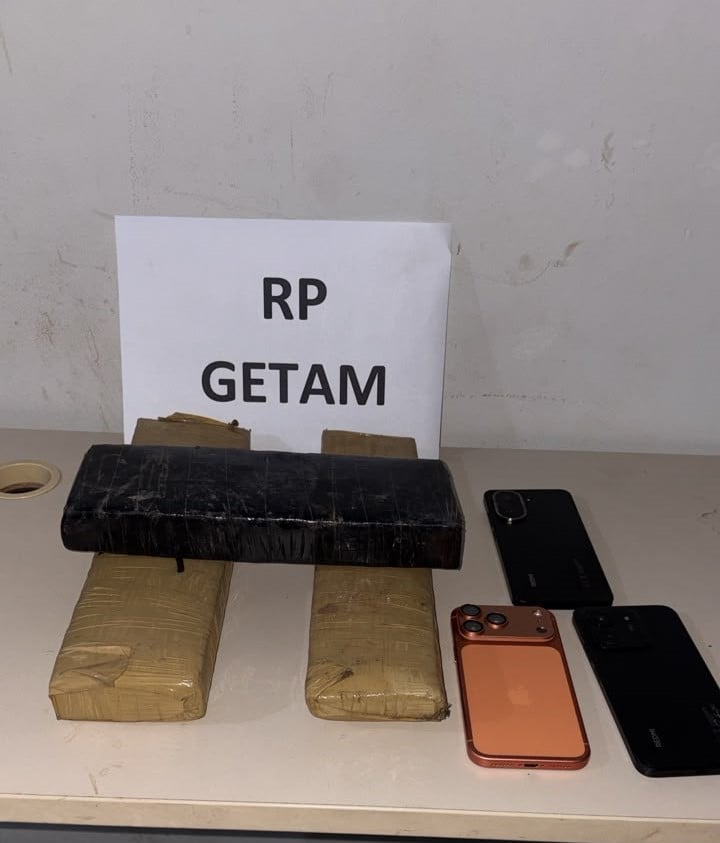 Homem é preso com três quilos de maconha após perseguição policial em Três Lagoas