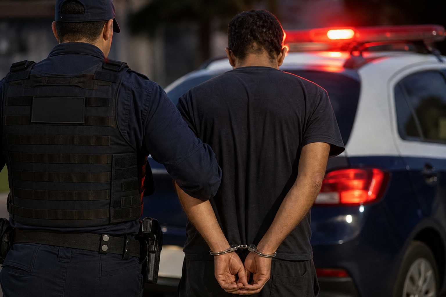 Homem é preso em Dourados após ameaçar a mãe com faca e roubar celular