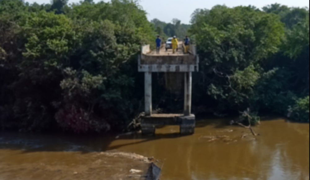 Governo de Mato Grosso do Sul contrata obra emergencial de R$ 7,4 milhões para reconstruir ponte do Rio Taquari