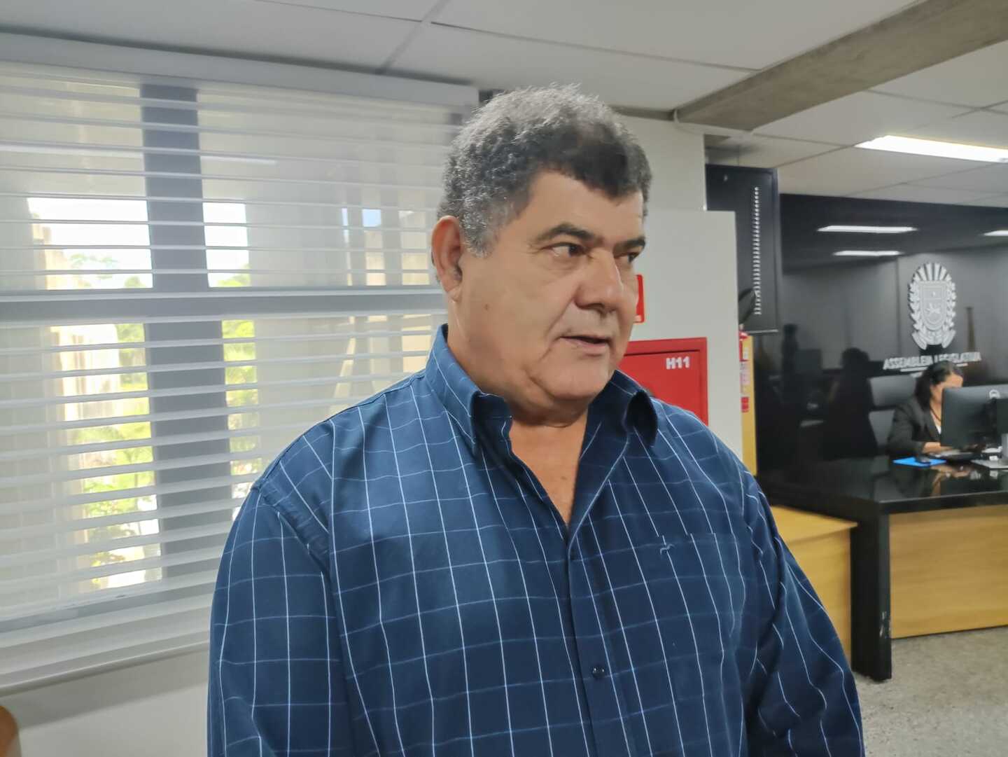 Presidente da Fetems, Jaime Teixeira